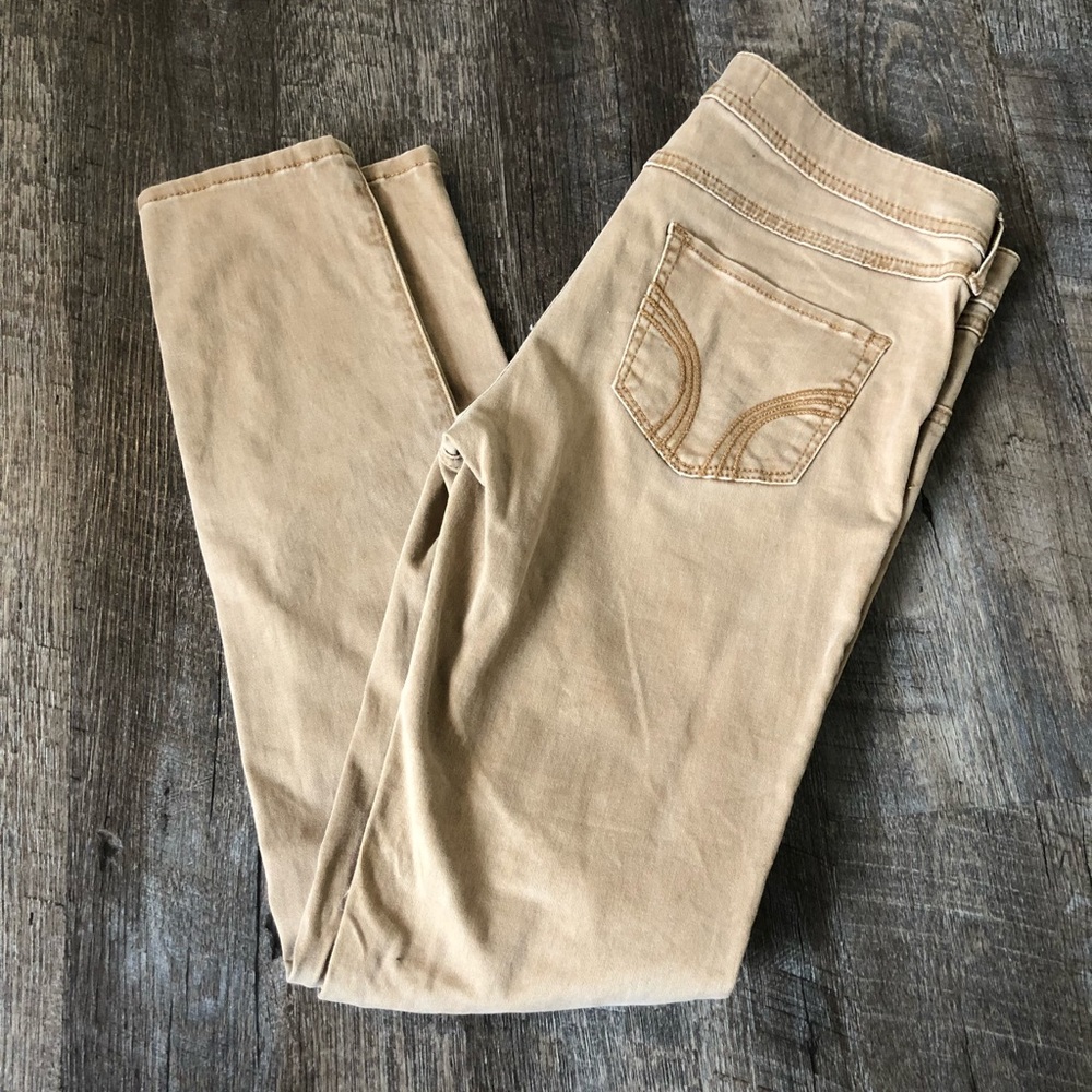 Hollister Super Skinny Khaki Jeans
